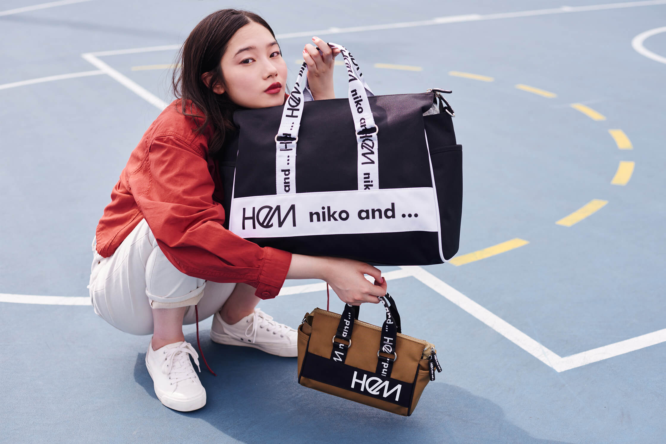 niko and… HeM ボストンバッグ トートバッグ - バッグ