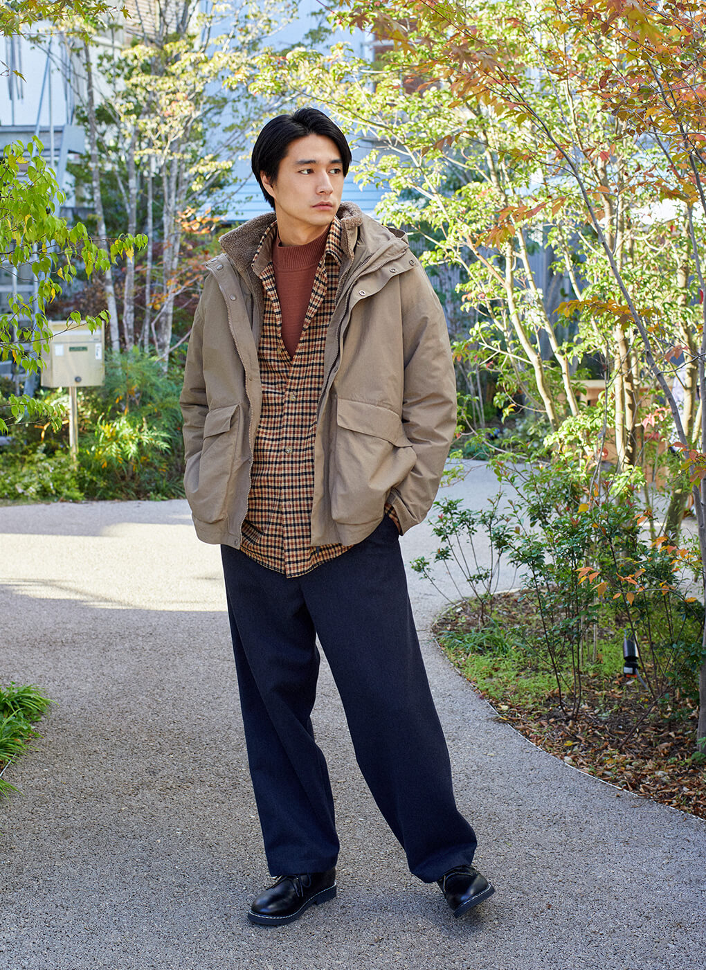 NEW OUTER,NEW SPOT 新作アウターとめぐる東京の新スポット for mens