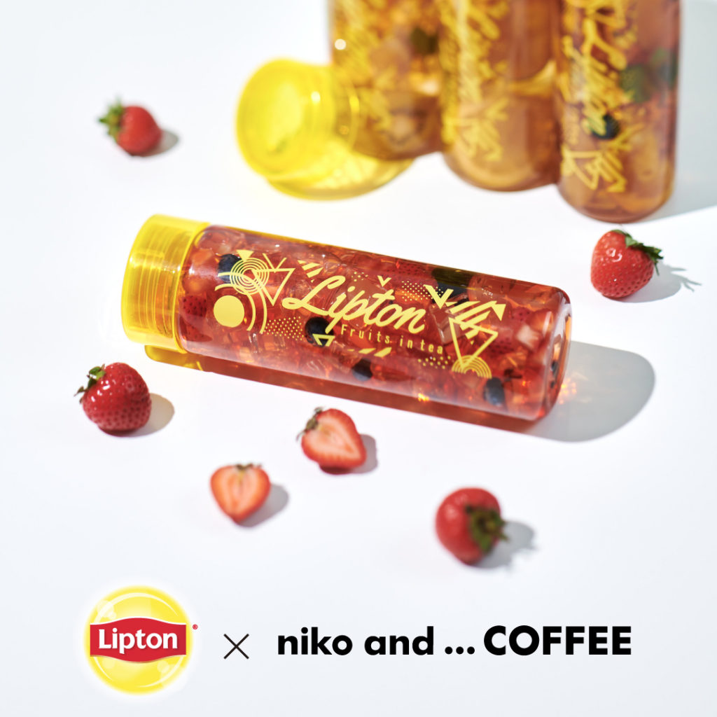 紅茶ブランド「リプトン」のフルーツインティーとコラボレーションメニューを開発