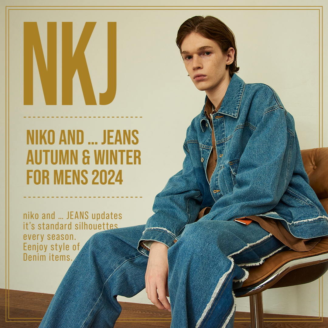 niko and ... JEANS 2024 AUTUMN & WINTER FOR MENS