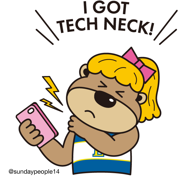 I got tech neck